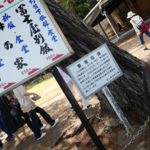 島内施設の案内板