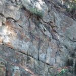 友ヶ島の断層