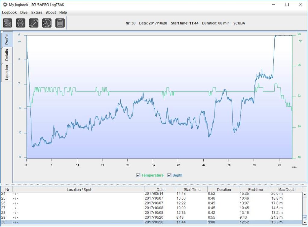 Dive Log No176